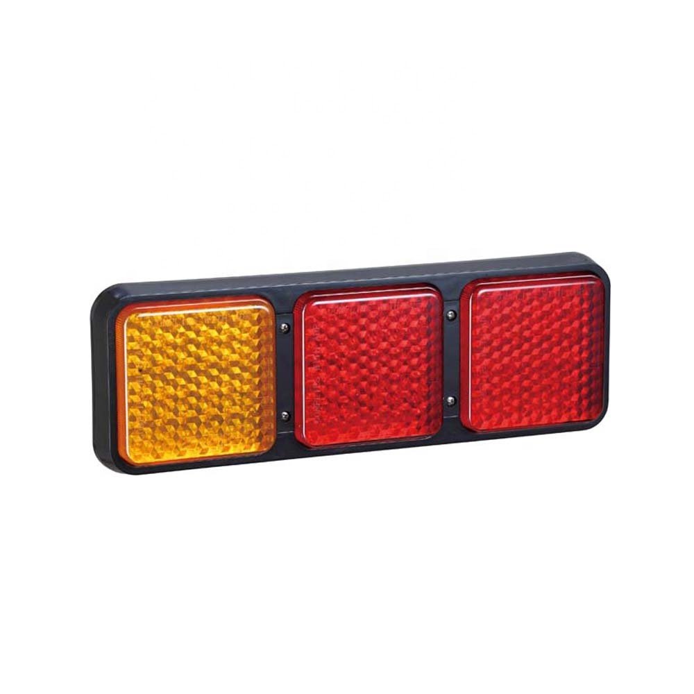 Manufacturer High Quality New Style Rectangle Combination Light Jumbo Truck Tail Lamp Combination Tail Lights for Trailer